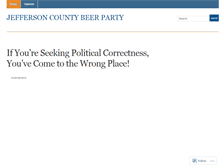 Tablet Screenshot of countybeerparty.com